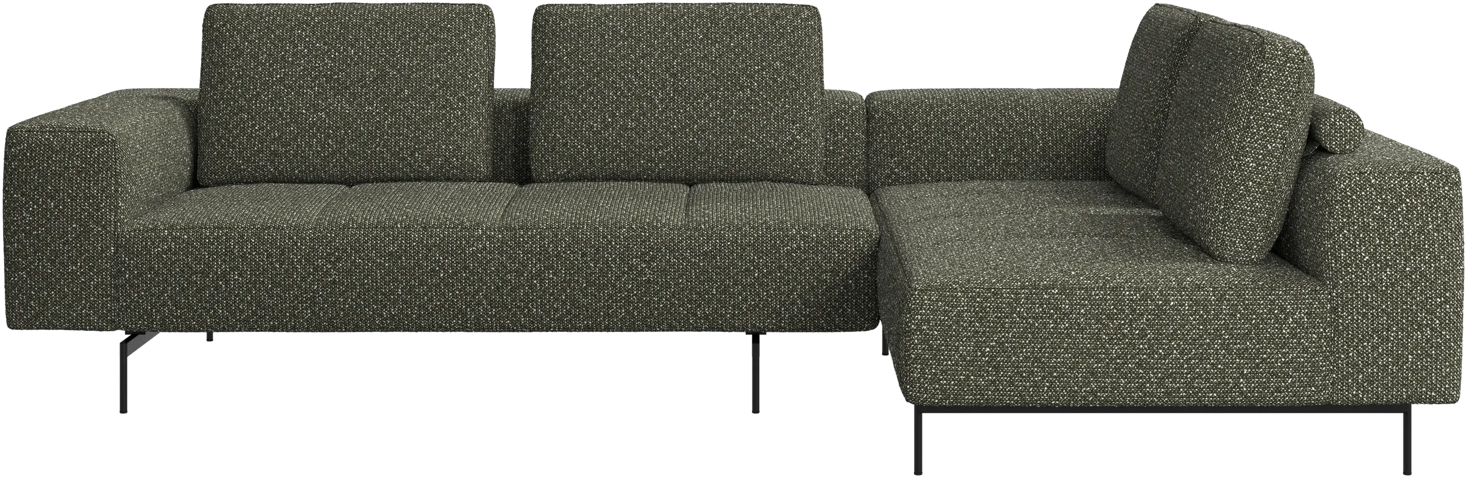 Amsterdam resting module for sofa, armrest left, open end right
